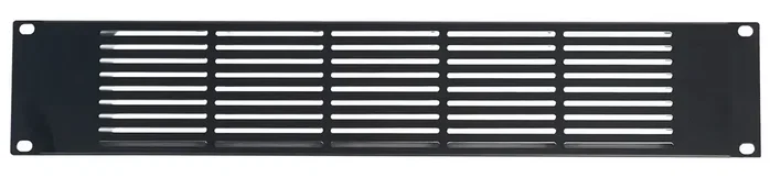 ALGAMAUDIO Saaair-2U - Grille de ventilation pour rack 2U, noir, acier