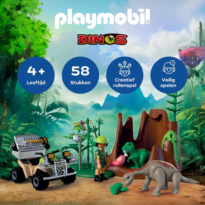 Playmobil L'antre du dinosaure 72069