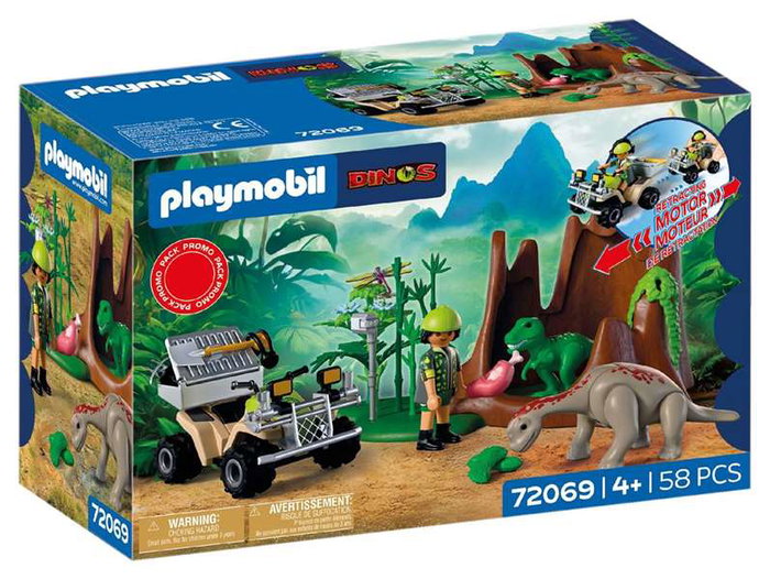 Playmobil L'antre du dinosaure 72069