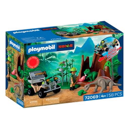 Playmobil L'antre du dinosaure, Dinos Promo Pack, 58 pièces