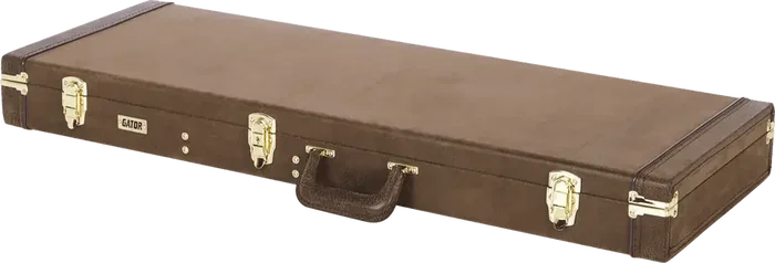 GATOR Étui pour Guitare Électrique Vintage Bois Marron GW Deluxe GATOR Étui pour Guitare Électrique Vintage Bois Marron GW Deluxe