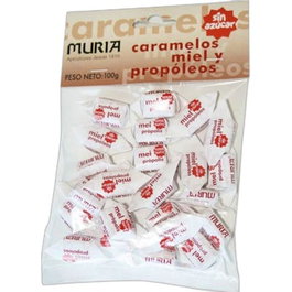 MURIA Caramels au miel et à la propolis sans sucre 250 g