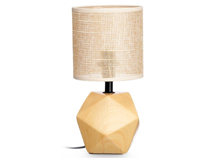 Giftdecor Lampe de Table Effet Bois Prisma 14x19x14 cm Céramique Métal Plastique Marron (Set de 12) Giftdecor Lampe de Table Effet Bois Prisma 14x19x14 cm Céramique Métal Plastique Marron (Set de 12)