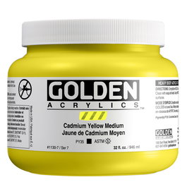 Golden Jaune Cadmium Moyen Heavy Body 946 ml