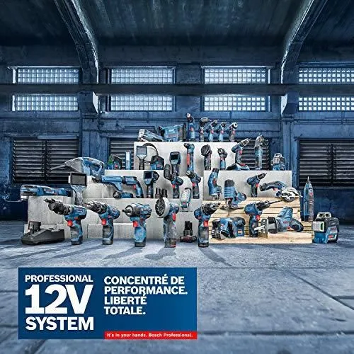 Bosch Professional Perceuse-visseuse sans fil 12V GSR 12V-35 FC avec 2 batteries 3.0Ah et coffret L-Boxx - 06019H3000