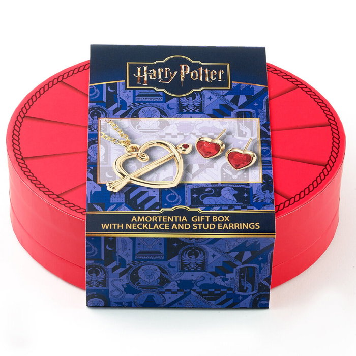 THE CARAT SHOP - Set Cadeau Collier et Boucles d'Oreilles Amortentia - Collection Harry Potter - Zinc Allié