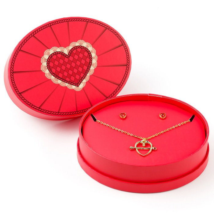 THE CARAT SHOP - Set Cadeau Collier et Boucles d'Oreilles Amortentia - Collection Harry Potter - Zinc Allié