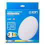 Edm Aplique LED circulaire de surface 12 W 3CCT 1160 lm ø26 x 6,2 cm