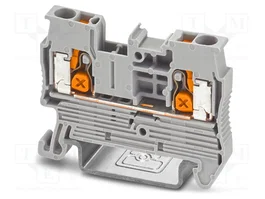 PHOENIX CONTACT Connecteur XT 2,5-TWIN/1P BU pour rail, bleu