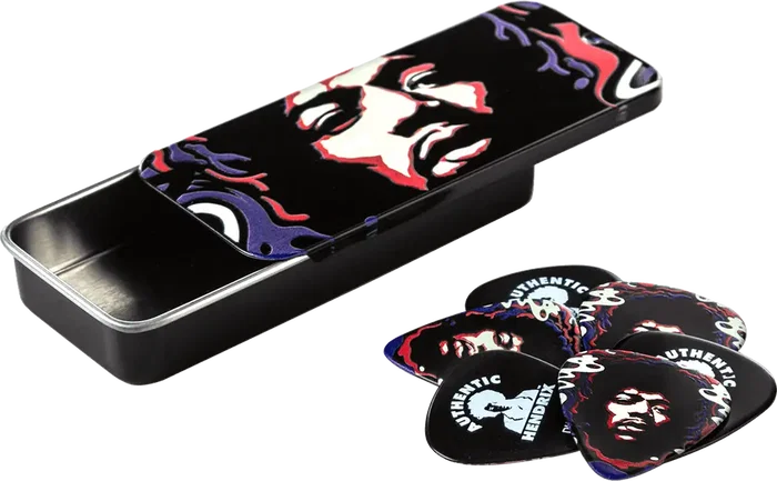 DUNLOP Caja 6 Púas Signature Jimi Hendrix Star Haze