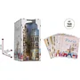 Revell - Kit DIY Maquette 3D Book Nook "Paris" avec Éclairage LED - Tiny Adventures