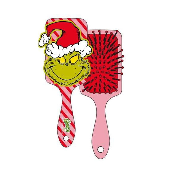 Cerdá Cepillos Rectangular The Grinch rouge
