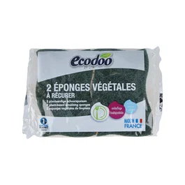 ECODOO lot de 2 éponges végétales