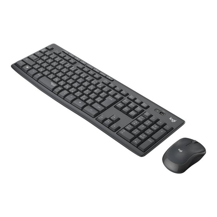 Logitech MK295 Silent Combo Clavier et Souris Sans Fil QWERTZ Allemand Graphite