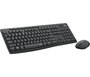 Logitech MK295 Combo Clavier et Souris Sans Fil Silencieux, Technologie Silent Touch, Connexion USB 2.4 GHz, Résistant aux Éclaboussures