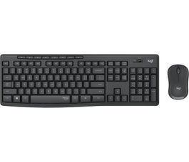 Logitech MK295 Silent Combo sans fil, QWERTZ, Graphite