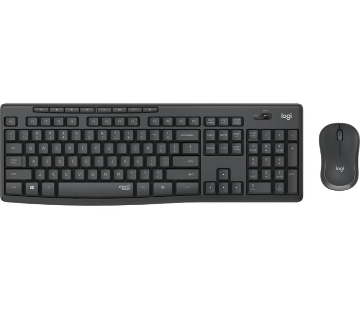 Logitech MK295 Silent Combo sans fil, QWERTZ, Graphite Logitech MK295 Silent Combo sans fil, QWERTZ, Graphite