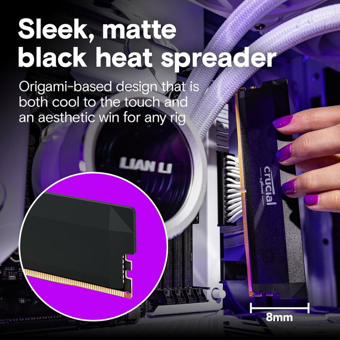 Mémoire RAM Crucial 32 GB DDR5 6400 MHz