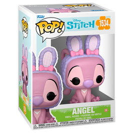 FUNKO Figura POP Disney Stitch Angel Conejo de Pascua