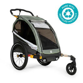 Burley Remorque Enfant D'lite X Monoplaza Vert
