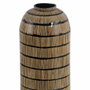 BigBuy Home Vase Noir Beige Bambou 23 x 23 x 50 cm