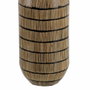 BigBuy Home Vase Noir Beige Bambou 23 x 23 x 50 cm