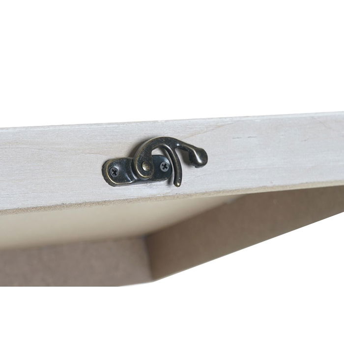 Boîte Décorative DKD Home Decor Noir Doré Bois MDF (2 Unités)