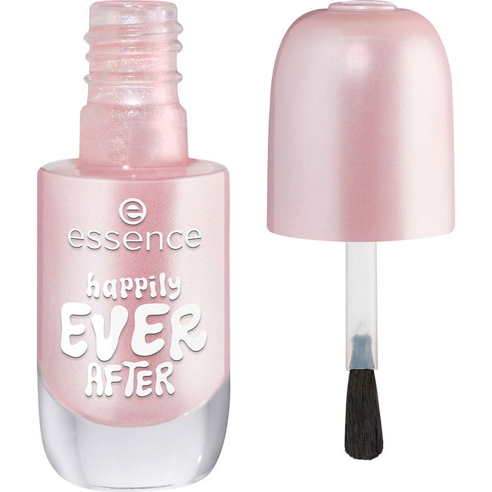 Essence Vernis à ongles gel No 06 Happily Ever After 8 ml - Vernis gel à séchage rapide sans lampe UV, couleur violette intense avec finition brillante durable