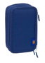 Safta Plumier triple 37 pièces F.C. Barcelona bleu marine et bleu - 12,5x19,5x5,5 cm