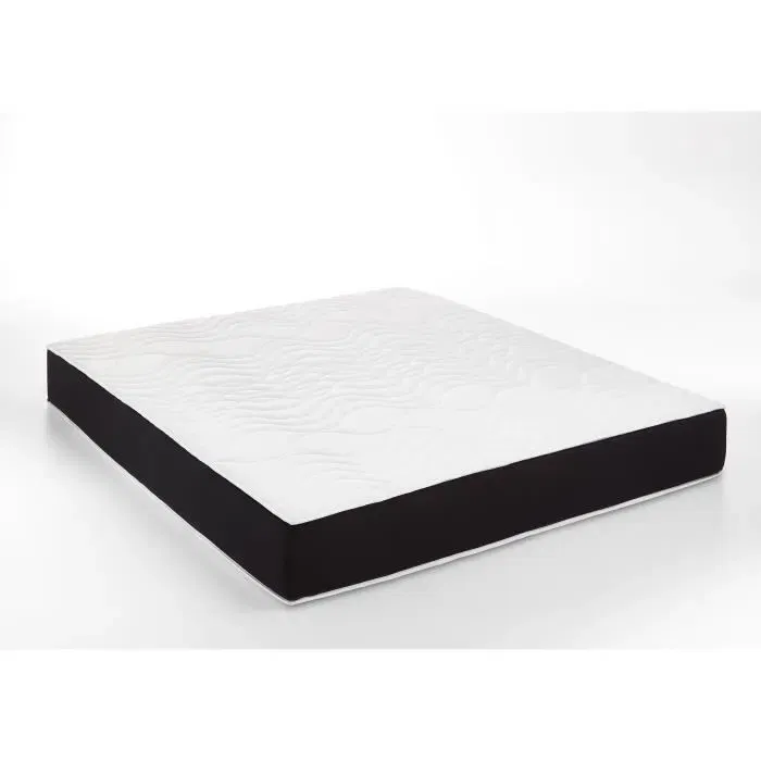 DORMIPUR Matelas 140x190 cm - Mousse mémoire de forme - 22 cm d'épaisseur - Ferme - Référence V1080 - Haute portance COMFORTPUR® et tissu 3D