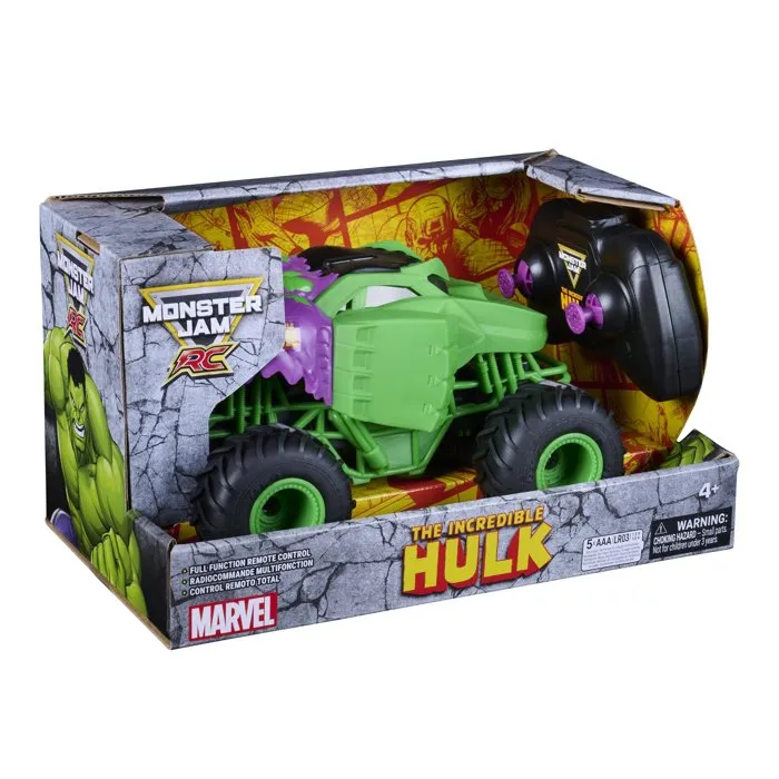 Monster Jam Véhicule Radiocommandé Hulk 1:24