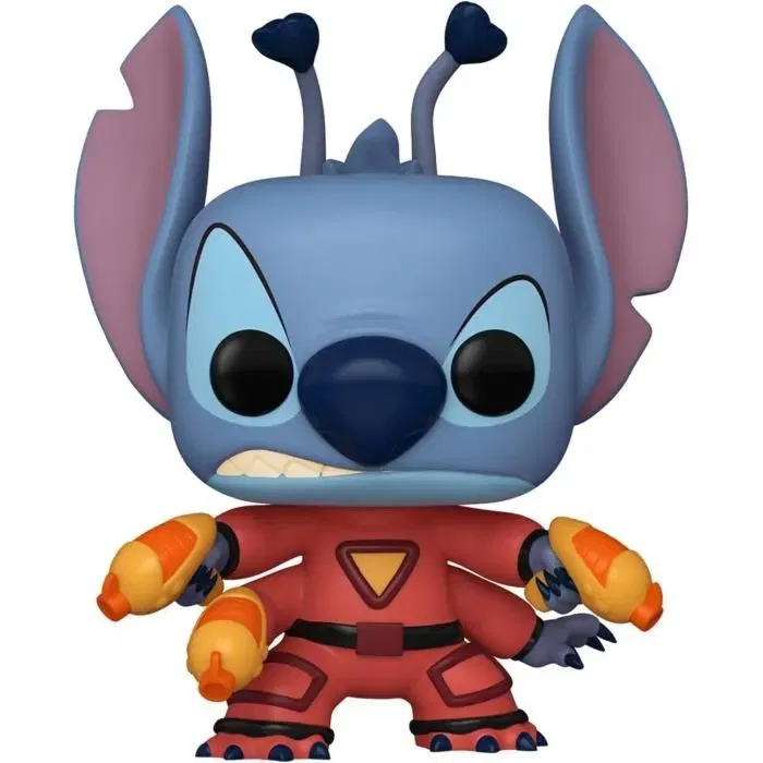 Funko Pop Disney Lilo & Stitch 626 - Figurine #125 Stitch dans son costume rouge emblématique - Collectible