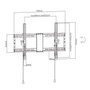 GEMBIRD WM-80T-01 Support mural 37" à 80"