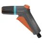 GARDENA Classic Pistolet de nettoyage multijet - Débit réglable - Résistant au gel - Garantie 5 ans - Nettoyage extérieur