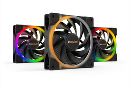 be quiet! BL077 Light Wings PWM High-Speed 120mm Ventilateur Noir 3-Pack