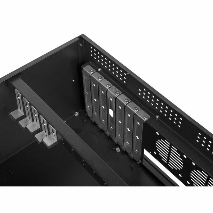 Boîtier ATX Lanberg SC01-4504-08B Noir 4U Rangement Boîtier ATX Lanberg SC01-4504-08B Noir 4U Rangement