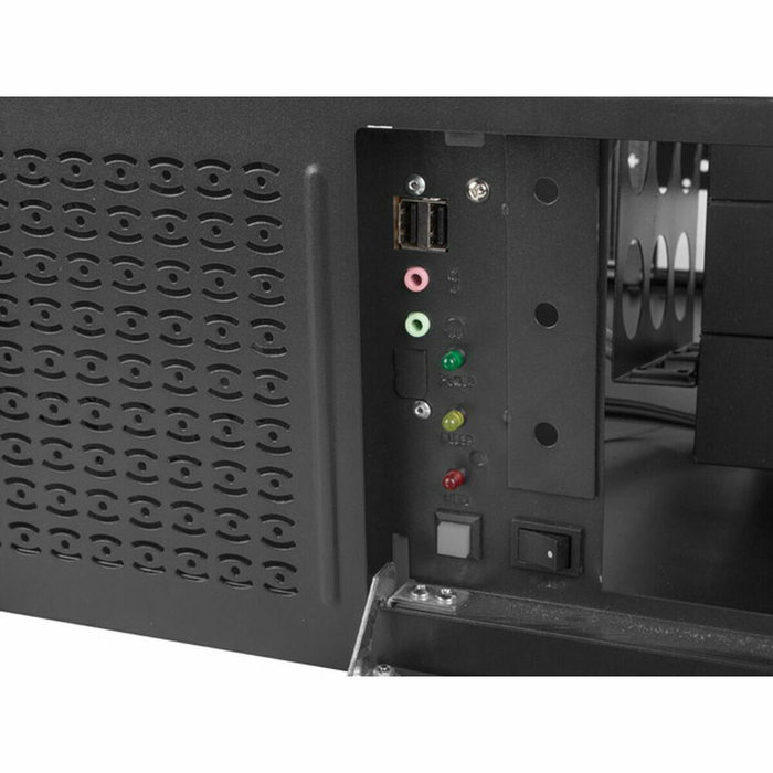 Boîtier ATX Lanberg SC01-4504-08B Noir 4U Rangement Boîtier ATX Lanberg SC01-4504-08B Noir 4U Rangement
