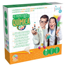Tachan - Coffret de Chimie pour Enfants et Débutants - Kit avec 25 Expériences Scientifiques Ludiques (Réactions, Couleurs, Mousse) - Multilingue - À partir de 8 Ans