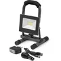 Projecteur LED rechargeable I-Watts I-SPR10PBK, 10W, 450 lumens, autonomie environ 3h, temps de charge 4h