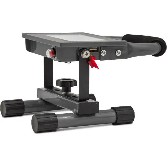 Projecteur LED rechargeable I-Watts I-SPR10PBK, 10W, 450 lumens, autonomie environ 3h, temps de charge 4h