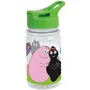 Fun House - Lot de vaisselle Barbapapa (Réf. BARBAPAPA) - 6 pièces : Assiettes 22 cm & 16 cm, couverts, verre, gourde et boîte goûter - Adapté lave-vaisselle et micro-ondes