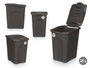 Stefanplast Pongotodo Primavera 25L Antracite 28x40x36 cm Plastique (Set de 6)