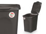 Stefanplast Pongotodo Primavera 25L Antracite 28x40x36 cm Plastique (Set de 6)