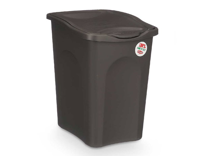 Stefanplast Pongotodo Primavera 25L Antracite 28x40x36 cm Plastique (Set de 6)