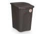 Stefanplast Pongotodo Primavera 25L Antracite 28x40x36 cm Plastique (Set de 6)