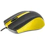 Yenkee YMS 1015YW - Souris filaire USB - Jaune SUVA - Capteur optique 1000 DPI - Surface anti-transpiration - Pour bureau et maison