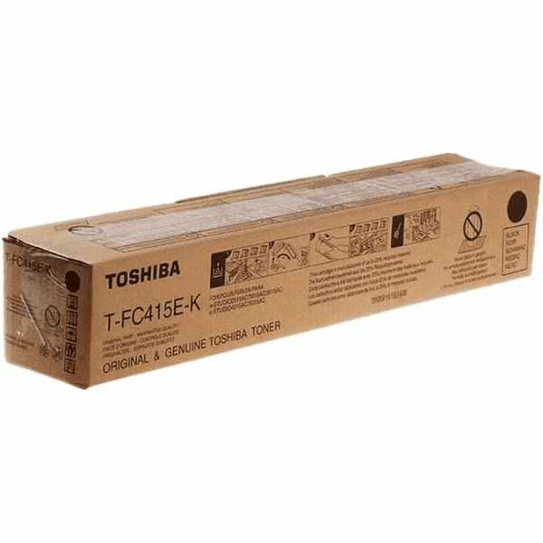 Toshiba T-FC415EK Toner Noir pour imprimante multifonction (6AJ00000287) Toshiba T-FC415EK Toner Noir pour imprimante multifonction (6AJ00000287)