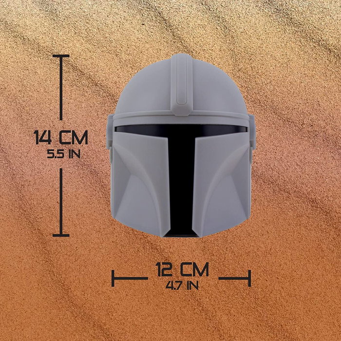 PALADONE Lampe Mandalorien Star Wars - Lampe LED de Bureau 14 x 12 cm