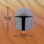 PALADONE Lampe Mandalorien Star Wars - Lampe LED de Bureau 14 x 12 cm