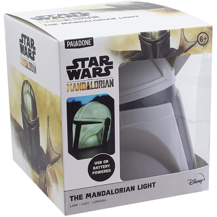 PALADONE Lampe Mandalorien Star Wars - Lampe LED de Bureau 14 x 12 cm